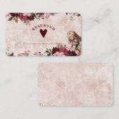 Alice in Wonderland Gereserveerde Zitplaatsen Brui Plaatskaartje (Voorkant / Achterkant)