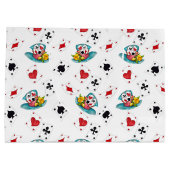 Alice in Wonderland Gift Bag Groot Cadeauzakje (Achterkant)