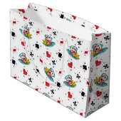 Alice in Wonderland Gift Bag Groot Cadeauzakje (Achterkant Gekanteld)