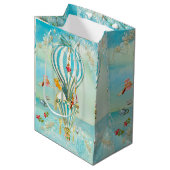 Alice in Wonderland Gift Bags Medium Cadeauzakje (Voorkant Gekanteld)