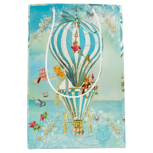 Alice in Wonderland Gift Bags Medium Cadeauzakje (Voorkant)