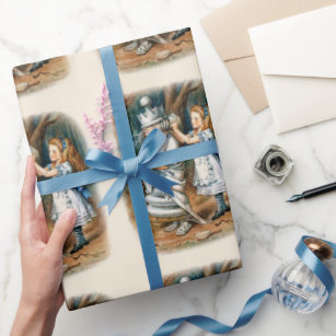 Alice in Wonderland Gift Cadeaupapier