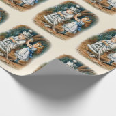 Alice in Wonderland Gift Cadeaupapier (Hoek)