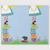 Alice in Wonderland Gift Wrap Cadeaupapier (Vlak)