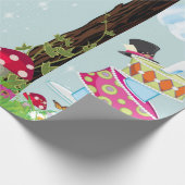 Alice in Wonderland Gift Wrap Cadeaupapier (Hoek)