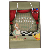 Alice in Wonderland Girl Medium Cadeauzakje (Voorkant)