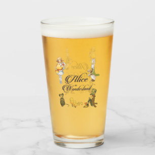 Alice in Wonderland Glas