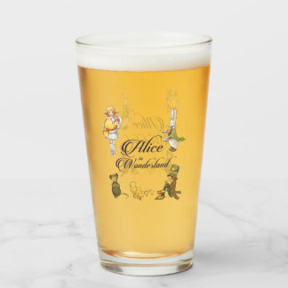 Alice in Wonderland Glas