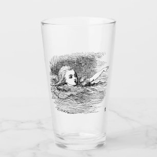 Alice in wonderland glas
