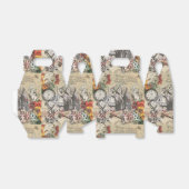 Alice in Wonderland gordijn klassieke kunst Bedankdoosjes (Uitgevouwen)