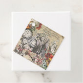 Alice in Wonderland gordijn klassieke kunst Bedankjes Labels (In situ)