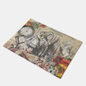 Alice in Wonderland gordijn klassieke kunst Deurmat (Schuin)
