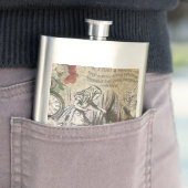 Alice in Wonderland gordijn klassieke kunst Flacon (Voorbeeld)