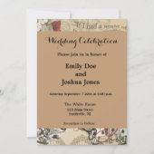 Alice in Wonderland gordijn klassieke kunst Kaart (Voorkant)