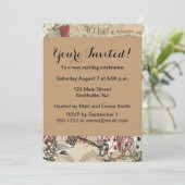 Alice in Wonderland gordijn klassieke kunst Kaart (Staand voorkant)