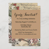 Alice in Wonderland gordijn klassieke kunst Kaart (Voorkant / Achterkant)