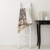 Alice in Wonderland gordijn klassieke kunst Sherpa Deken (In situ)