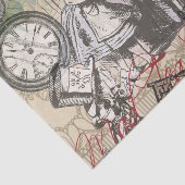 Alice in Wonderland gordijn klassieke kunst Tissuepapier (Detail)