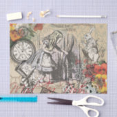 Alice in Wonderland gordijn klassieke kunst Tissuepapier (Craft)