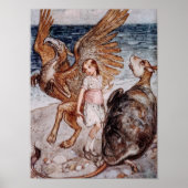 Alice in Wonderland Griffin en de Mock Turtle Poster (Voorkant)