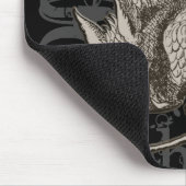 Alice in Wonderland Griffin Grunge (enkel cijfer) Muismat (Hoek)