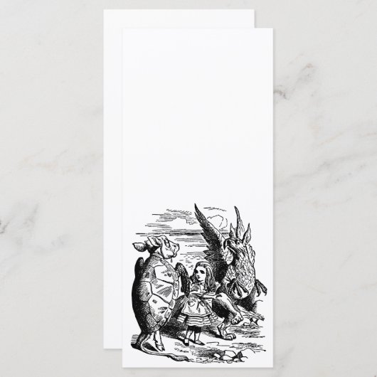 Alice in Wonderland, Griffin, Mock Turtle (Voorkant / Achterkant)