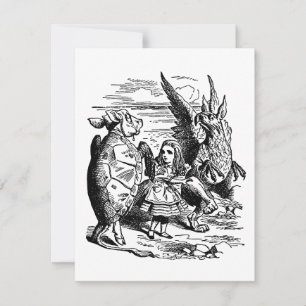Alice in Wonderland, Griffin, Mock Turtle