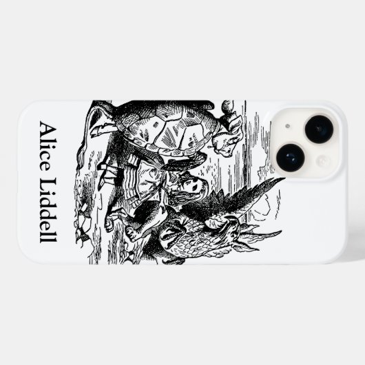 Alice in Wonderland, Griffin, Mock Turtle Case-Mate iPhone Case (Achterkant (horizontaal))
