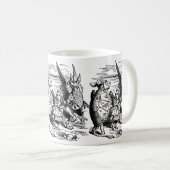 Alice in Wonderland, Griffin, Mock Turtle Koffiemok (Voorkant rechts)