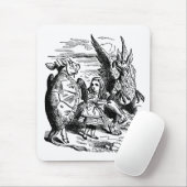 Alice in Wonderland, Griffin, Mock Turtle Muismat (Met muis)