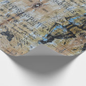 Alice in wonderland grillig cadeaupapier (Hoek)