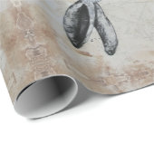 Alice in wonderland grillig wit konijn cadeaupapier (Rol Hoek)