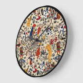 Alice in Wonderland Grote Klok (Hoek)