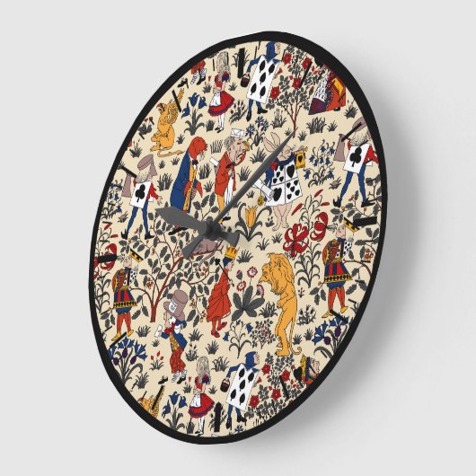 Alice in Wonderland Grote Klok (Hoek)