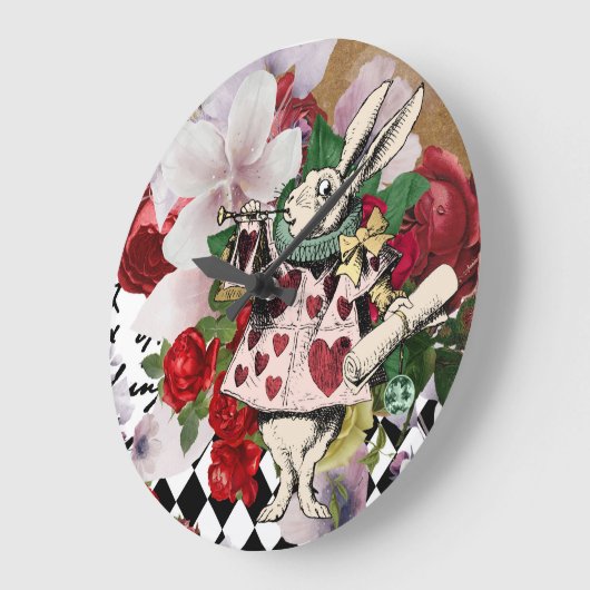 Alice in Wonderland Grote Klok (Hoek)