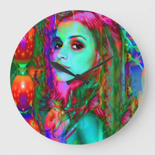 Alice in Wonderland Grote Klok (Voorkant)