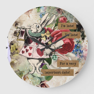 Alice in Wonderland Grote Klok