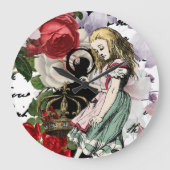 Alice in Wonderland Grote Klok (Voorkant)