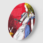 Alice in Wonderland Grote Klok (Hoek)
