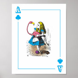 Alice in Wonderland - Grote Speelkaart Poster