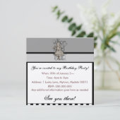 Alice in Wonderland Grunge Kaart (Staand voorkant)