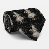 Alice in Wonderland Grunge Stropdas (Opgerold)