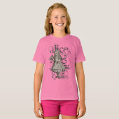 Alice in Wonderland Grunge T-shirt (Voorkant volledig)