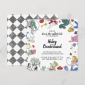 Alice in Wonderland | Handtekening (Voorkant / Achterkant)