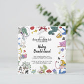 Alice in Wonderland | Handtekening (Staand voorkant)