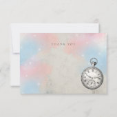  Alice in Wonderland Hartelijk dank Bedankkaart (Achterkant)