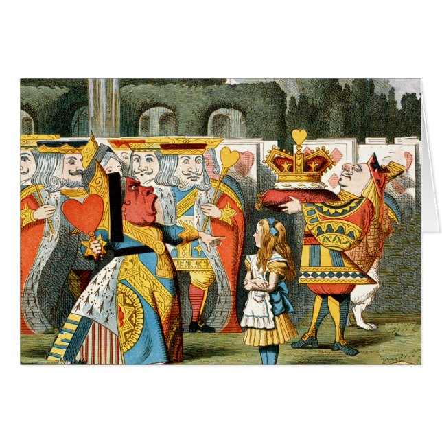 Alice in Wonderland Hartenkoningin (Voorkant Horizontaal)