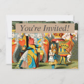 Alice in Wonderland Hartenkoningin Kaart (Voorkant)