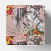 Alice in Wonderland Hatter en Rabbit Bedankdoosjes (Bovenkant)