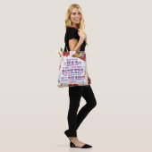 Alice in Wonderland - heb ik Mad gewonnen? Tote Bag (Op model)